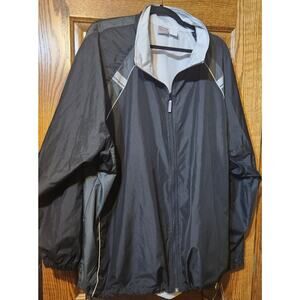 NEW w/ Tags Pro Spirit Health Club Windbreaker Black Jacket Men's 2XL